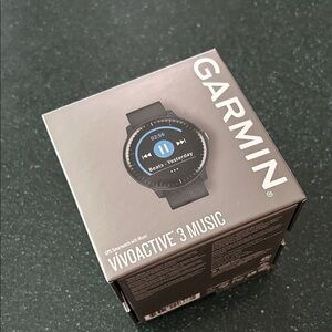 Garmin Vivoactive 3 Music Smartwatch - Black